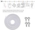 Curtain Wire Rod Expanding High Quality Curtain Wire Plastic-coated Curtain Rope Spring Rope Curtain Lanyard/ Curtain Rod Curtain Wire and Hooks Set,Curtain Wire with Screw-in Hooks for Net Curtain Rod. 