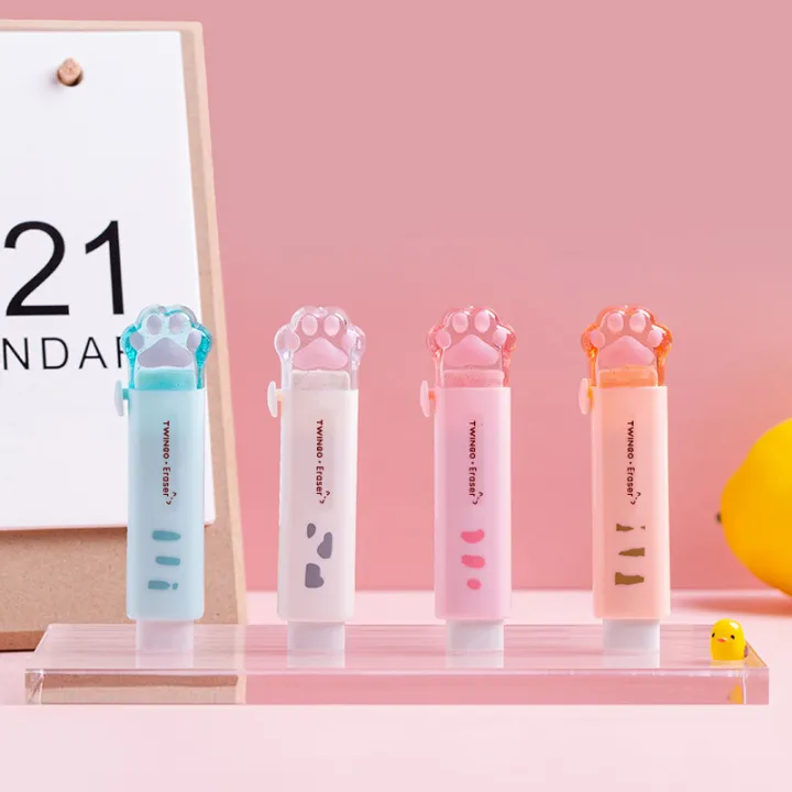 Cute%20cat%20style%20retractable%20eraser%20for%20students%20to%20draw%20and%20erase%20practical%20office%20eraser%20supplies%20-%20Image%202
