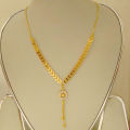 Luxurious Gold-Plated Chain Necklace Jewelry for the Modern Woman.