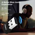 FENVI USB Bluetooth 5.4 Dongle Transmitter Receiver Bluetooth5.3 Adapter Wireless USB Adapter For Keyboard/Mouse/Headphone/Speak. 