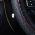 SEAMETAL 37-39CM Steering Wheel Cover Anti Slip Breathable Steering Cover Universal Microfiber Leather Steer Wheel Protector. 