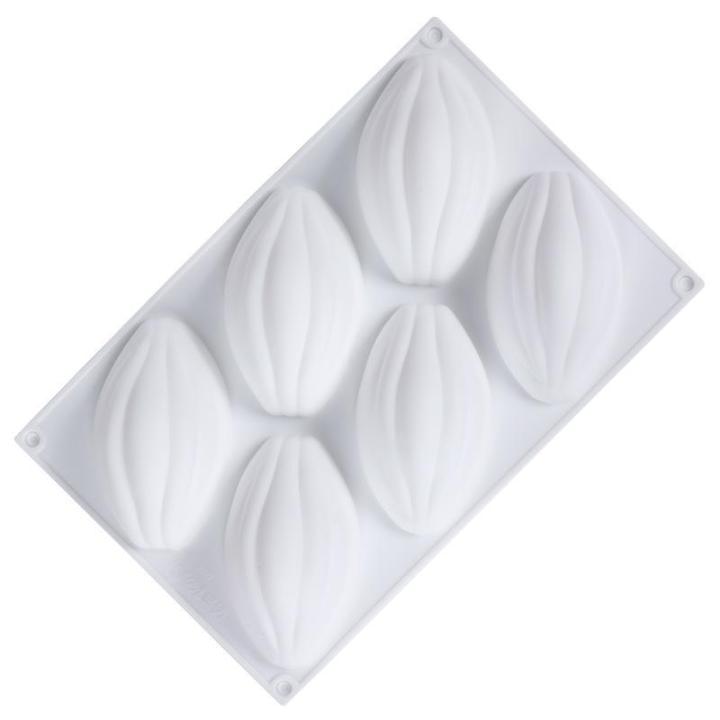 1Pcs%206%20Cavitys%20Olive%20Pastry%20Silicone%20Cake%20Mold%20Chocolate%20Mold%20Baking%20Cake%20Decoration%20Mousse%20Dessert%20Bakeware%20Outdoor%20Tableware%20-%20Image%204