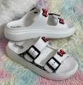 New EVA Soft Rubber Lightweight & Comfortable Buckle Sandals with Cute Charms for Girls & Womens.