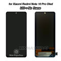 OLED Display Screnn For Xiaomi Redmi Note 10 Pro LCD Display Touch Screen Digitizer Assembly TFT Screen Replacement With Frame. 