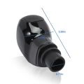 Black Gear Lever Knob Compatible with Peugeot 208 308 508 2008 3008 Citroen C2 C3 C4 C5 Jumpy 5 Speed Replacement Lens Grip. 