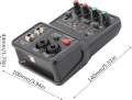 Mini Mixer with XLR, Headphone Output, & More. 