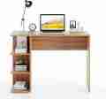 new Simple and Smart computer Table with side rack shelves space saving design multipurpose use. 
