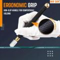 🪟 1pc Diamond Tipped Glass Cutting Tool Portable Glass Cutter | Hardwood Handle | Heavy Duty Craft Cutting Knife | Cuts Glass Up To 10mm Thickness. 