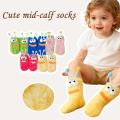 Baby Children's Socks Cartoon Winter Warm Animal Kids Sock Cute Boy Toddler Thickening Socks 1-4 Years And 5-8 Years. 