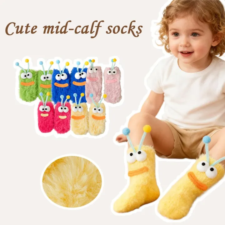 Baby%20Children's%20Socks%20Cartoon%20Winter%20Warm%20Animal%20Kids%20Sock%20Cute%20Boy%20Toddler%20Thickening%20Socks%201-4%20Years%20And%205-8%20Years%20-%20Image%204