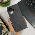 Vivo V60 Lite Cover - Light Brown - Premium Leather Flip Book Case With Card Holding Option and Cash. 