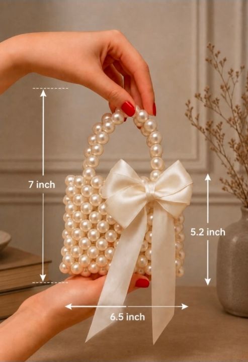 Elegant%20Mini%20Handmade%20Pearl%20Bag%20With%20Ribbon%20Bow%20%E2%80%93%20Versatile%20Design%20for%20Crossbody%20and%20Shoulder%20Carry%20-%20Wedding%20Clutch%20-%20Image%208