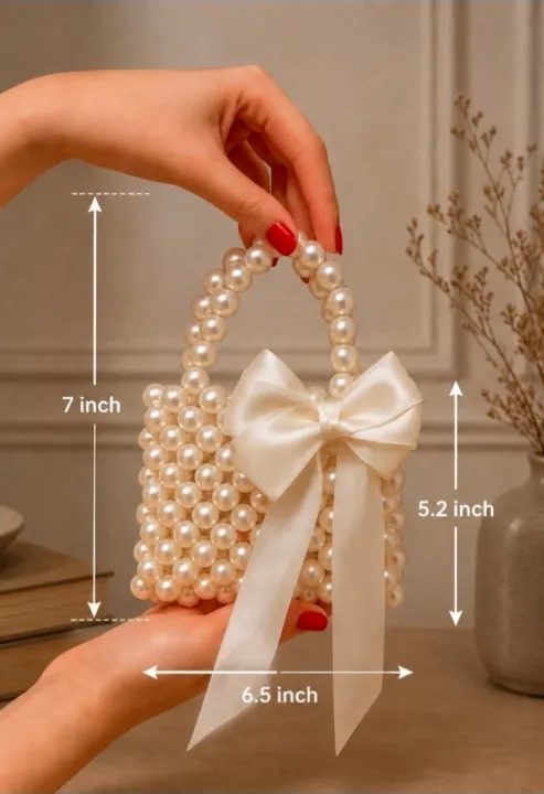 Elegant%20Mini%20Handmade%20Pearl%20Bag%20With%20Ribbon%20Bow%20%E2%80%93%20Versatile%20Design%20for%20Crossbody%20and%20Shoulder%20Carry%20-%20Wedding%20Clutch%20-%20Image%208