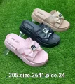 New stylish China made girls and ladies high soul comfortable fancy slippers. 