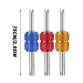 Universal Tire Valve Core Stems Remover Screwdriver Auto Truck Bicycle Wheel Repair Tool Dual Use Car Accessories Tire Remover. 