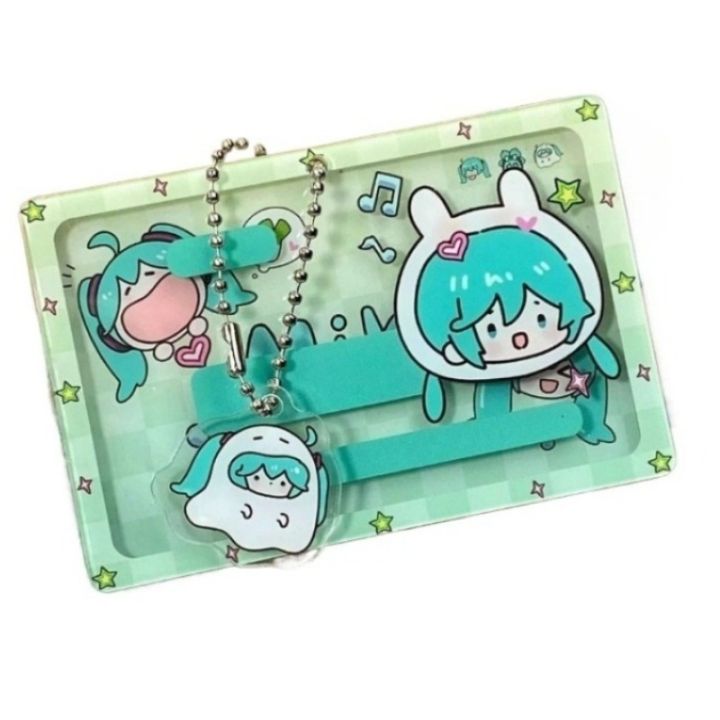 Hatsune%20Miku%20anime%20peripheral%20cartoon%20Lovely%20acrylic%20decorative%20pendant%20students%20photo%20ID%20card%20Protective%20case%20%20for%20friends%20-%20Image%206