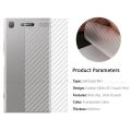 Sony Xperia XZ Series 3D Carbon Fiber Back Stickers. 