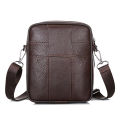 Homefish New Genuine Leather Crossbody Bag Vertical Trendy Multifunctional Shoulder Bag Briefcase Casual Travel Messenger Bag. 