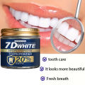 7D White Hydroxyapatite Tooth Powder | 20% nHAP | Deeply Cleans Teeth with Charcoal & Mint for Fresh Breath. 