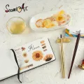 SeamiArt A4/A5 Drawing Notebook Sketchbook Handbook 300gsm paper 24sheets for Watercolor Acrylic Marker Pen Oil Paint Gouache. 