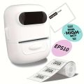 Makrlife P50 Thermal Label Printer Business Label Maker Custom Sticker Printing Machine For Home Use, DIY Stickers, Commercial. 