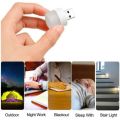 100-10PCS Portable Mini Night Lights Colorful USB Plug Lamp Power Bank Charging LED Book Light Round Reading Eye Protection Lamp. 