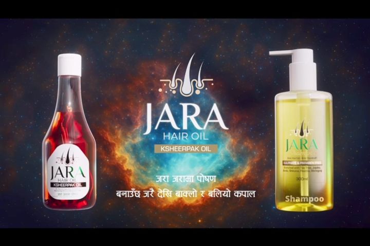 Jara Hair Growth,Anti Hair Fall, Anti Dandruff Shampoo 300ml and Oil 210 ml Combo Set