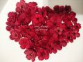 handmade paper flowers. 
