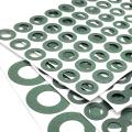 25-100pcs 18650 21700 26650 32650 Insulation Gasket Li-ion Battery Cell Barley Adhesive Paper Insulate Tool Glue Electrode Pads.