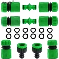 Garden Watering Hose ABS Quick Connector 1/2” End Double Male Hose Coupling Joint Adapter Extender Set For Hose Pipe Tube. 