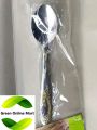 06 pieces Tea Spoon 6" size half Golden medium size Spoon use for Home Kitchen Restaurants and Office.