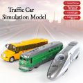 Children's Toys Cars Toy for Kids Mini Car Model Train CRH School Bus Vehicle Models Miniature Car Gifts for Boys and Girls. 