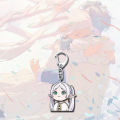 Anime Frieren Acrylic Keychain Kawaii Cosplay Keyring Key Chain Bag Charm Accessories Ornament Props For Friends.