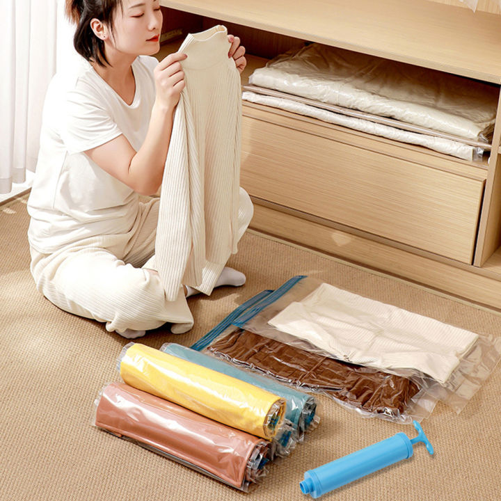Folding%20Compressed%20Bag%20Electric%20Pump%20Mini%20Vacuum%20Sealer%20Machine%20Space%20Saver%20For%20Blankets%20Clothes%20Pillows%20Organizer%20Reusable%20-%20Image%204