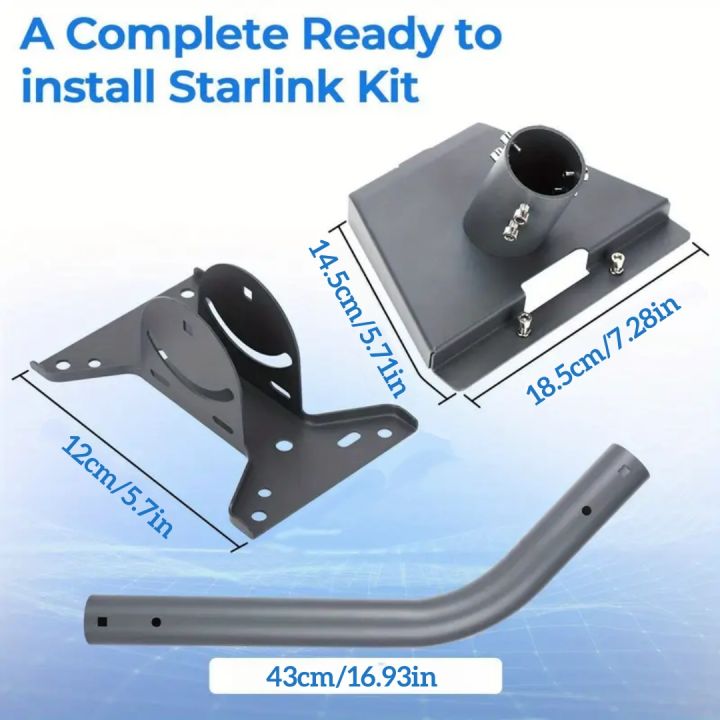Suitable%20For%20Starlink%20Gen%203%20Kit%20Bracket,%20Starlink%20Internet%20Long%20Wall%20Mounting%20Bracket,%20Starlink%20Gen%203%20Pipe%20Adapter.%20-%20Image%205