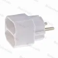 European Conversion Plug 2Pin 4.8mm Plug turn 4.0mm 2 Hole EU Socket Power Distribution Adapter Plug White 16A 250V. 