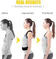 Body Fitness Belt Posture Corrector Belt Adjustable Back Correction Strap Shoulder Brace Belt Straighten. 