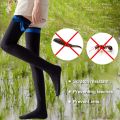 【N】 Heavy Duty Rice Planting Socks, Long Tube Anti-Leech Waterproof Farm Work Socks for Tea Picking【No】.