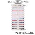 Handmade 12Pcs/lot Cross Knot Charms Knitted Bracelets Set For Women Braiding Adjustable Elastic Wristband Jewelry Accessories. 