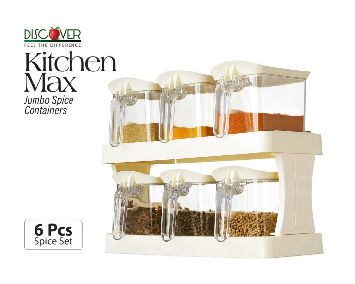 Discover%20KITCHEN%20MAX%20condiments%20&%20spice%20rack%20with%206pcs%20jars%20&%20spoon%20650ml.%20-%20Image%204