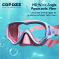 COPOZZ Kids Diving Mask Full Face HD Anti Fog Scuba Mask Underwater Snorkel Mask Set Children Swimming Snorkel Diving Equipment. 