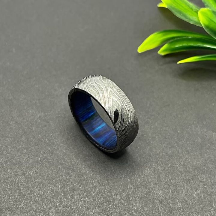 Man%20Wedding%20Band%20%7C%20Damascus%20Ring%20%7C%20Rings%20for%20women%20%7C%20Rings%20for%20men%20%7C%20Damascus%20ring%20men%20Engagement%20Anniversary%20Proposal%20Gift%20for%20Husband%20-%20Image%206