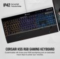 Corsair K55 RGB Gaming Keyboard. 