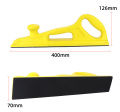 HIFESON 70x400mm Manual Sanding Block Sandpaper Machine Hand Grinding Holder Handheld Polisher Sander For Car Wood Workig. 