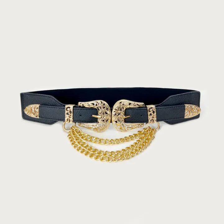 Designer%20Belts%20For%20Women%20High%20Quality%20Luxury%20Tassel%20Gold%20Chain%20Punk%20Y2K%20Silver%20Stretch%20Cummerbunds%20Elastic%20Waistband%20Corset%20-%20Image%207