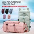Large Capacity Storage Bag Travel Bag Tote Carry On Duffel Luggage Waterproof Backpack Handbag Oxford Shoulder Women. 