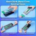 NNBILI 3Pack Oleophobic Coating Dust Free Easy Installation Matte Screen Protector For iPhone 16 14 13 12 15 17 18 Pro Max Glass.