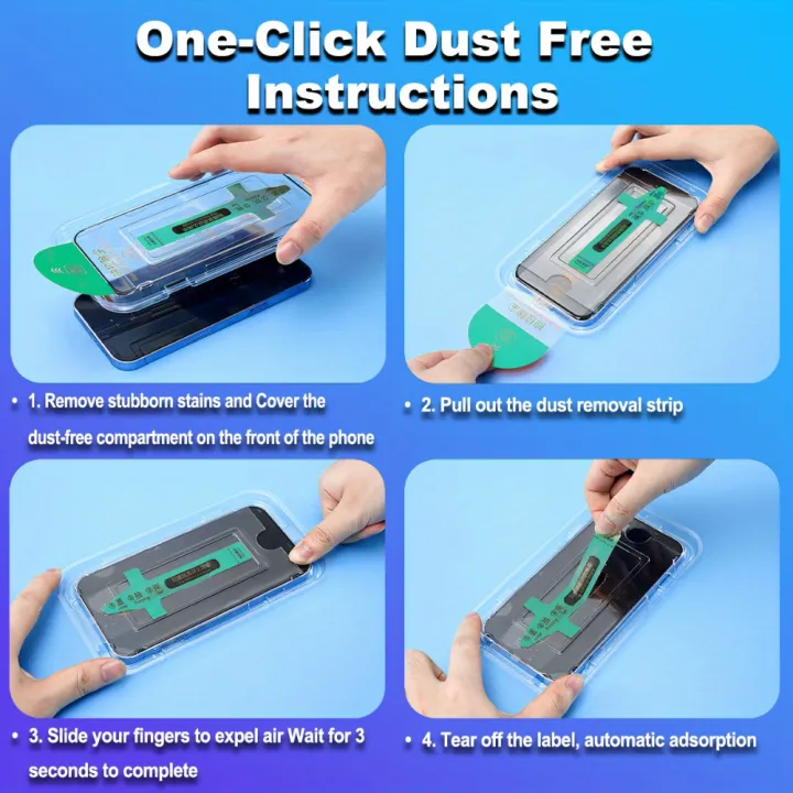 NNBILI%203Pack%20Oleophobic%20Coating%20Dust%20Free%20Easy%20Installation%20Matte%20Screen%20Protector%20For%20iPhone%2016%2014%2013%2012%2015%2017%2018%20Pro%20Max%20Glass%20-%20Image%206