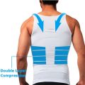 Men's Compression Body Shaper Tank Top, Slimming Vest Abs Abdomen Slim Gym Workout Tummy Control Compression Tank Top Shapewear. 
