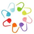 Multi color locking stitch markers crochet and knitting tools 20 Pcs. 